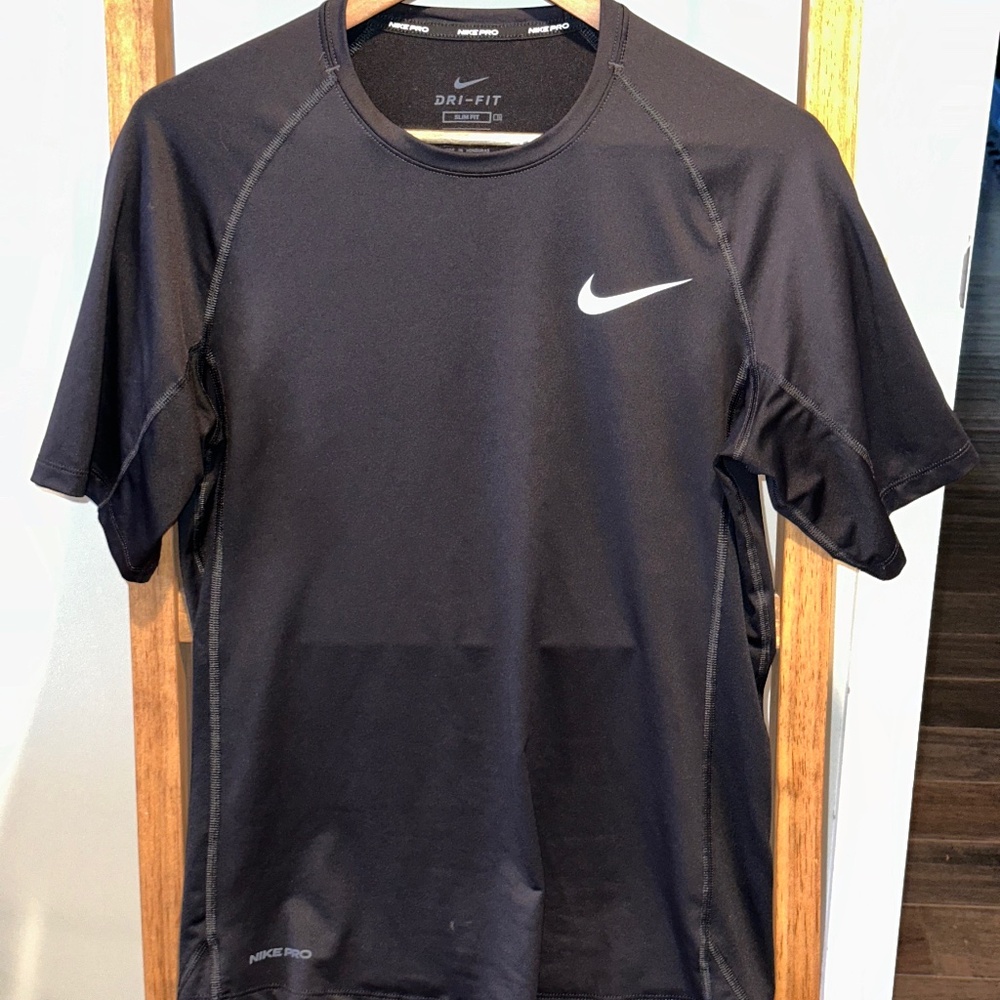 Nike Mens Pro Compression Fitted Short Sleeve Training Tee